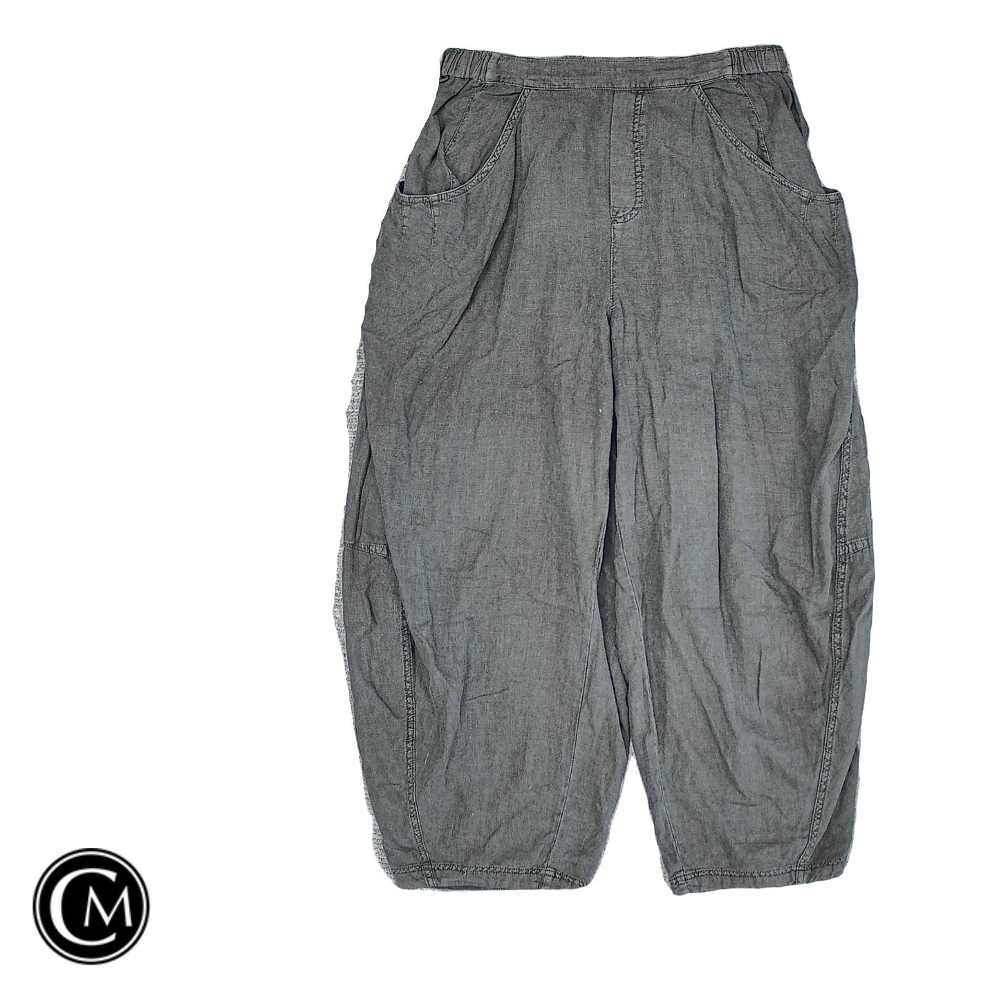 Pants Linen By Free People In Black, Size: Xl