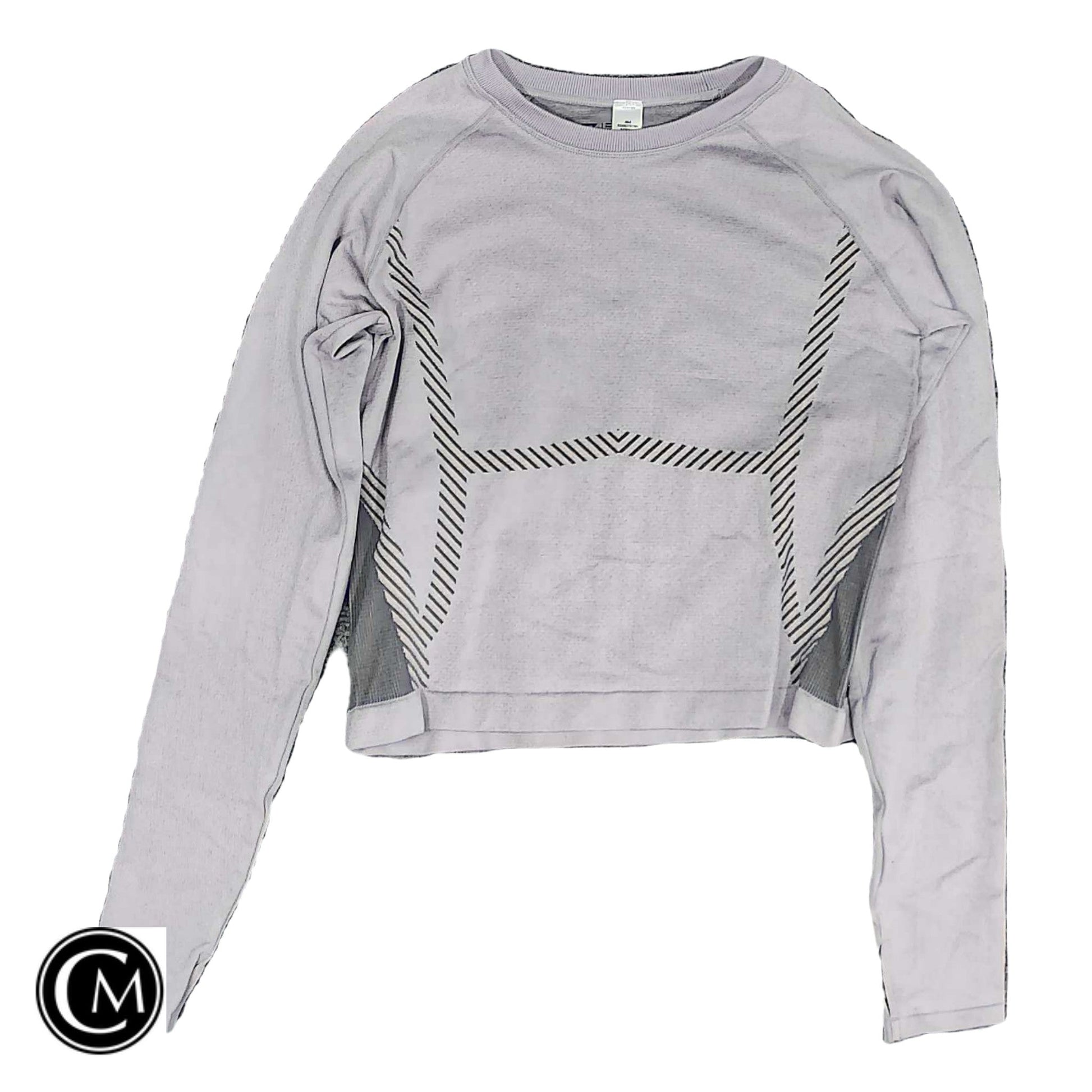 Athletic Top Ls Crewneck By Zella In Purple, Size: S image 1