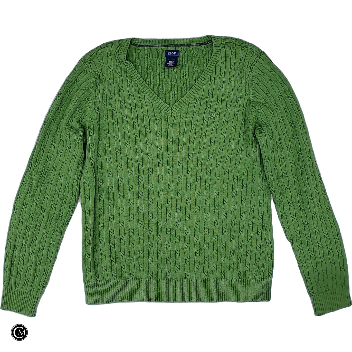 Sweater By Izod In Green, Size: Xl