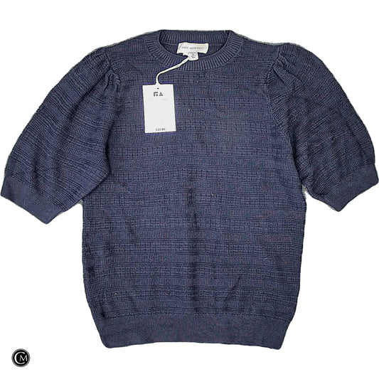 Sweater Ss By Free Assembly In Navy, Size: Xs