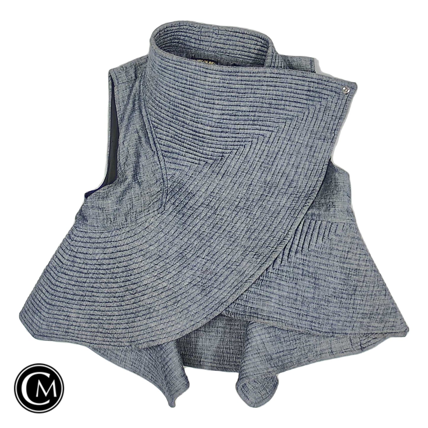 Vest Other By Clothes Mentor In Blue, Size: Xl