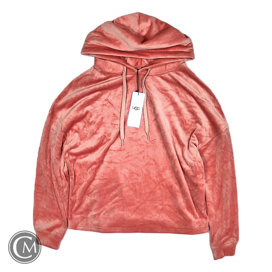 Sweatshirt Hoodie By Ugg In Coral, Size: L image 1