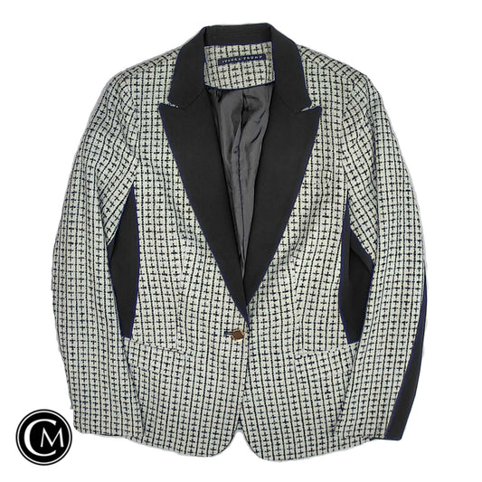 Blazer By Ivanka Trump In Black & White, Size: 14
