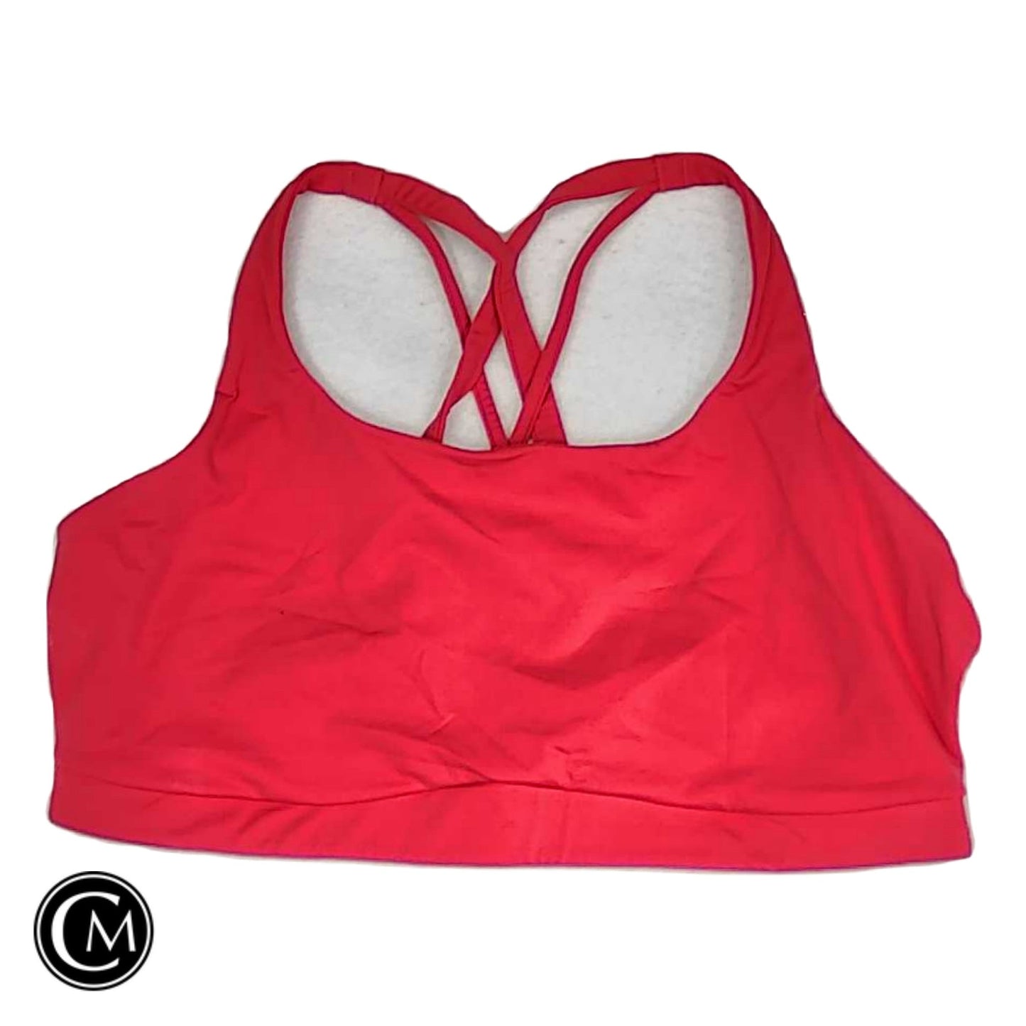 Athletic Bra By Lululemon In Red, Size: Xl