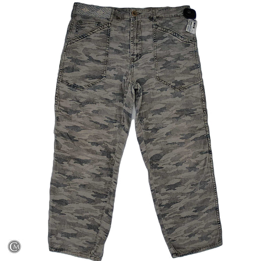 Pants Corduroy By Anthropologie In Camouflage Print, Size: 10