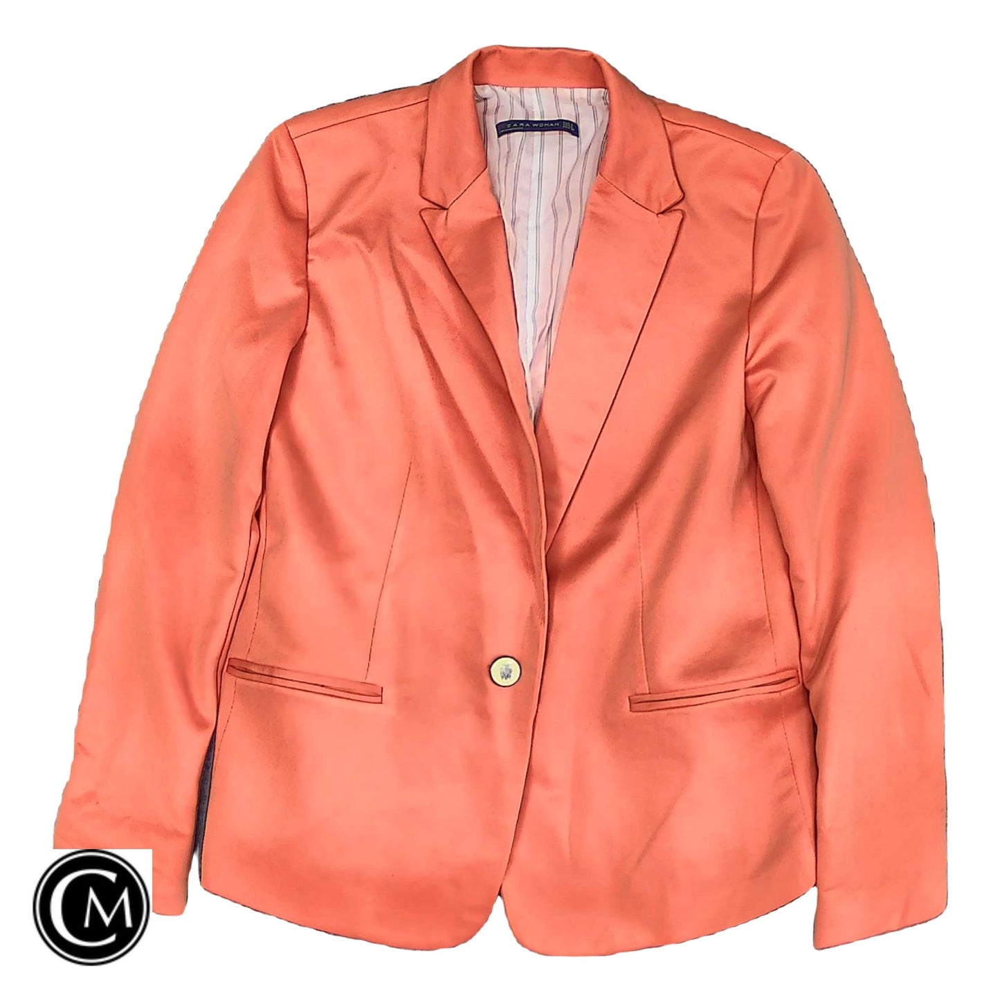 Blazer By Zara In Orange, Size: L