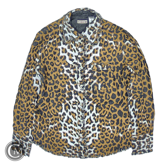 Top Ls By Cmc In Animal Print, Size: S
