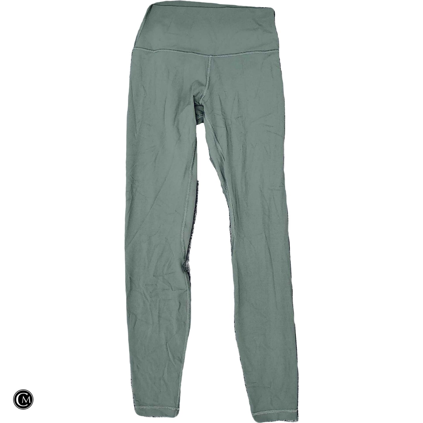 Athletic Leggings By Lululemon In Green, Size: S
