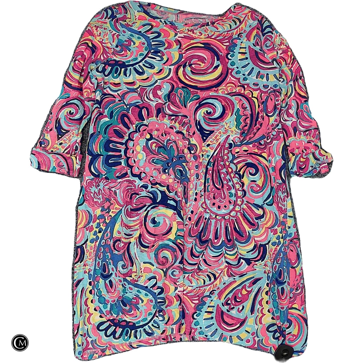 Tunic Designer By Lilly Pulitzer In Pink, Size: Xl image 1