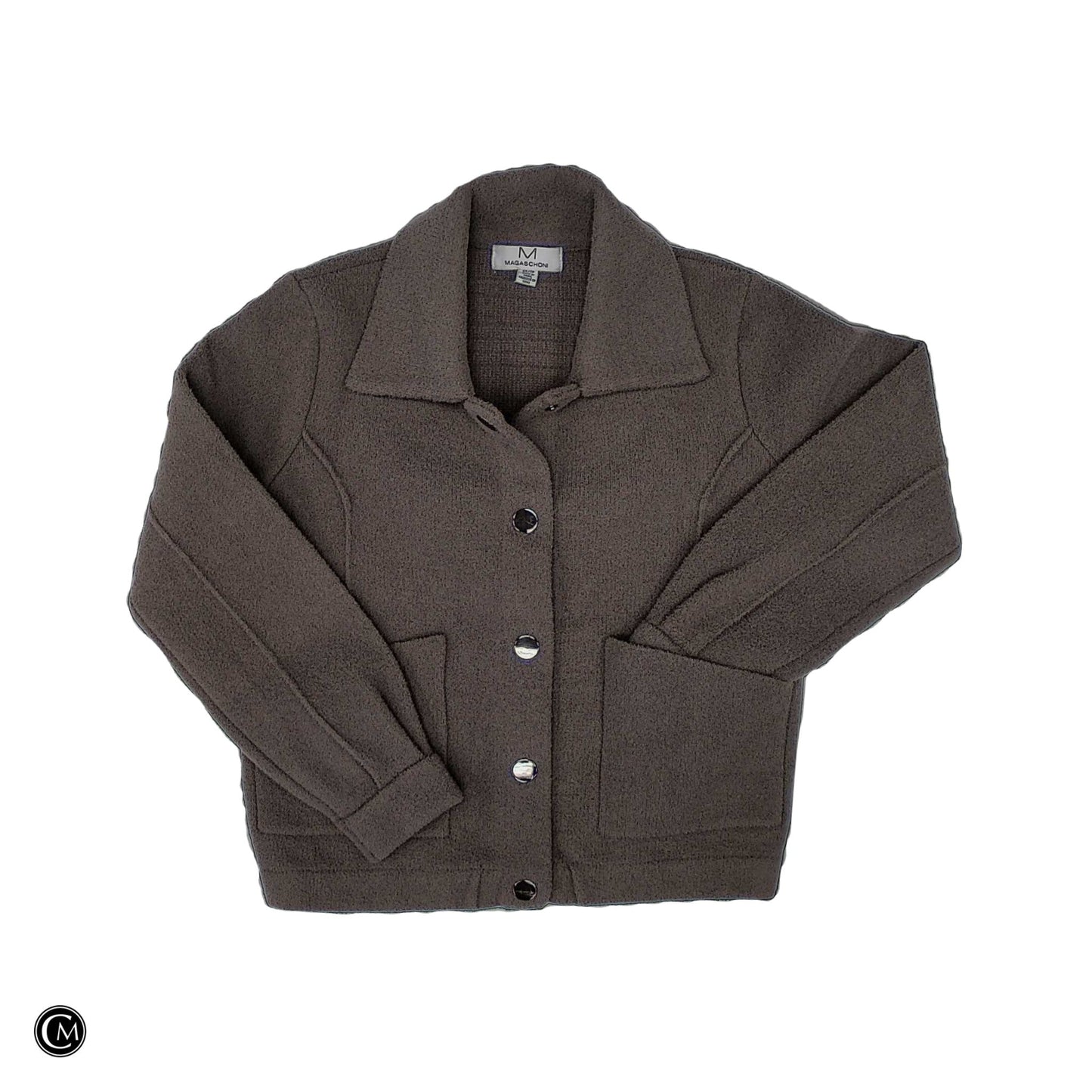 Coat Other By Magaschoni In Taupe, Size: Xs