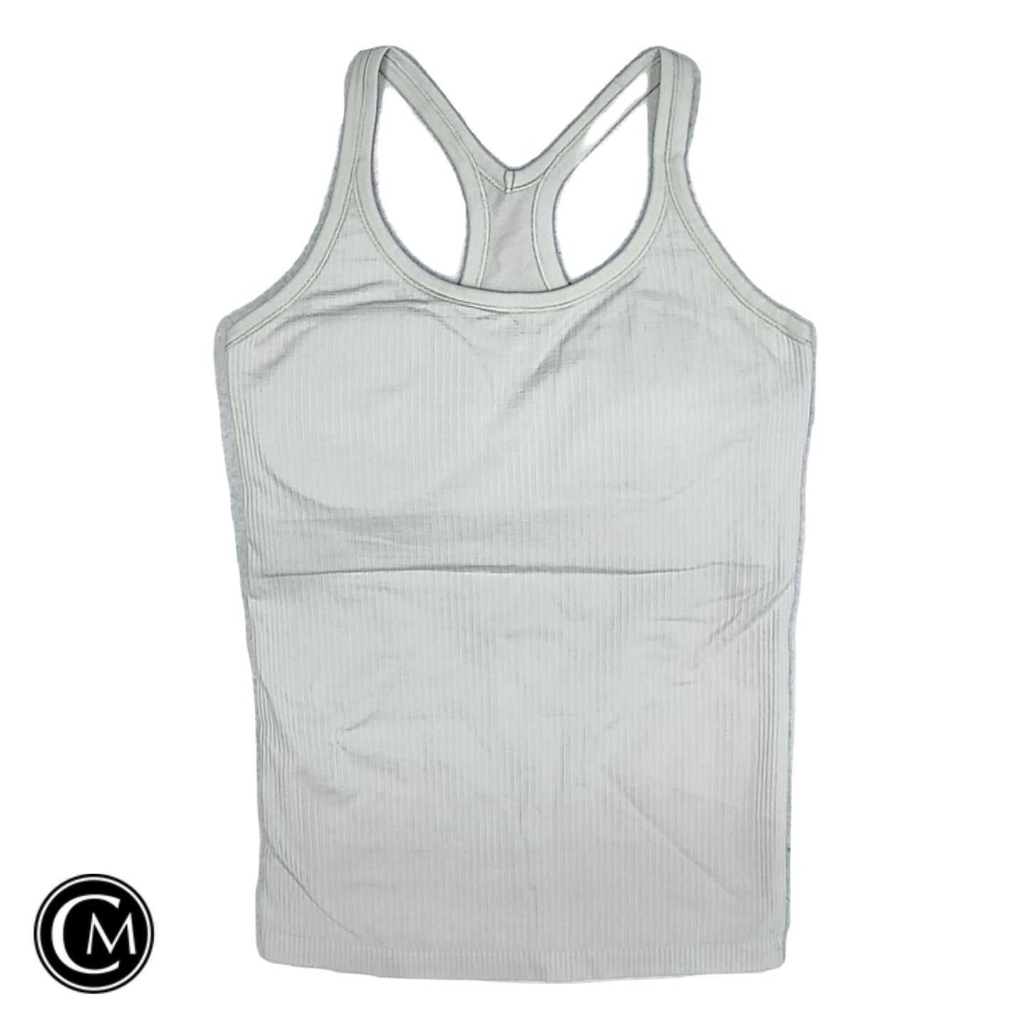 Athletic Tank Top By Lululemon In Cream, Size: 8