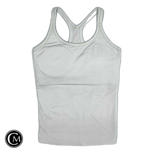 Athletic Tank Top By Lululemon In Cream, Size: 8