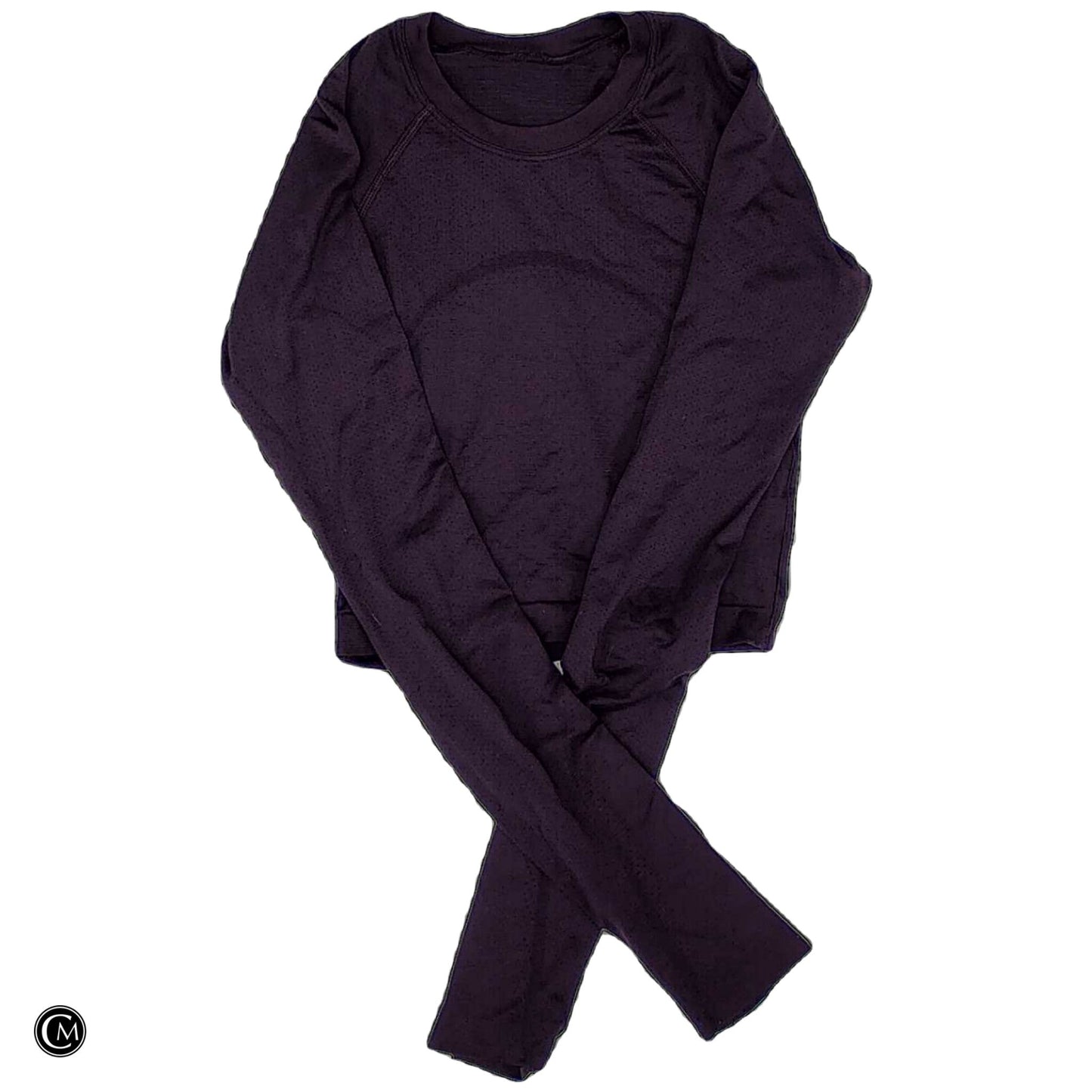 Athletic Top Ls Crewneck By Lululemon In Purple, Size: Xs