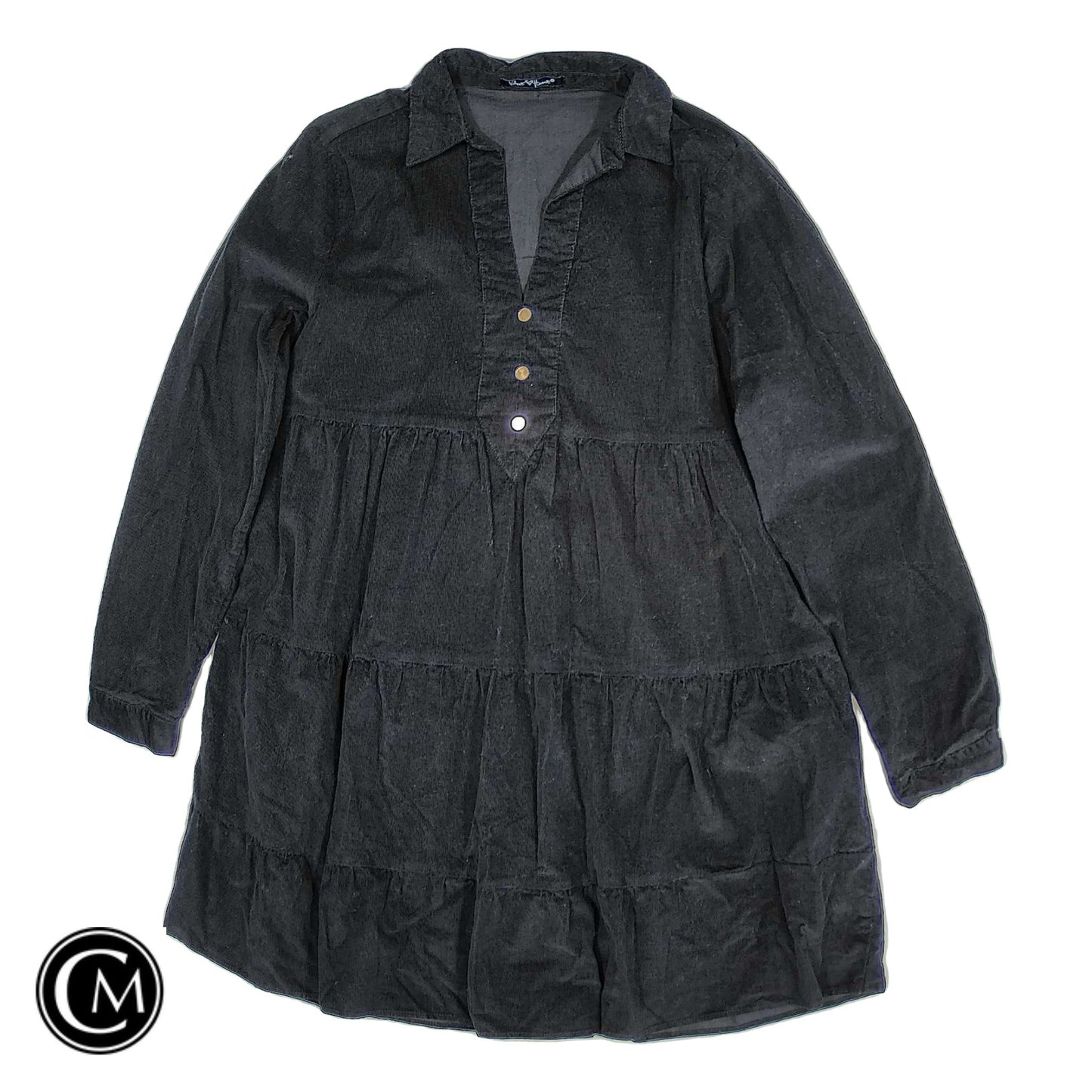 Dress Casual Short By Velvet Heart In Black, Size: S