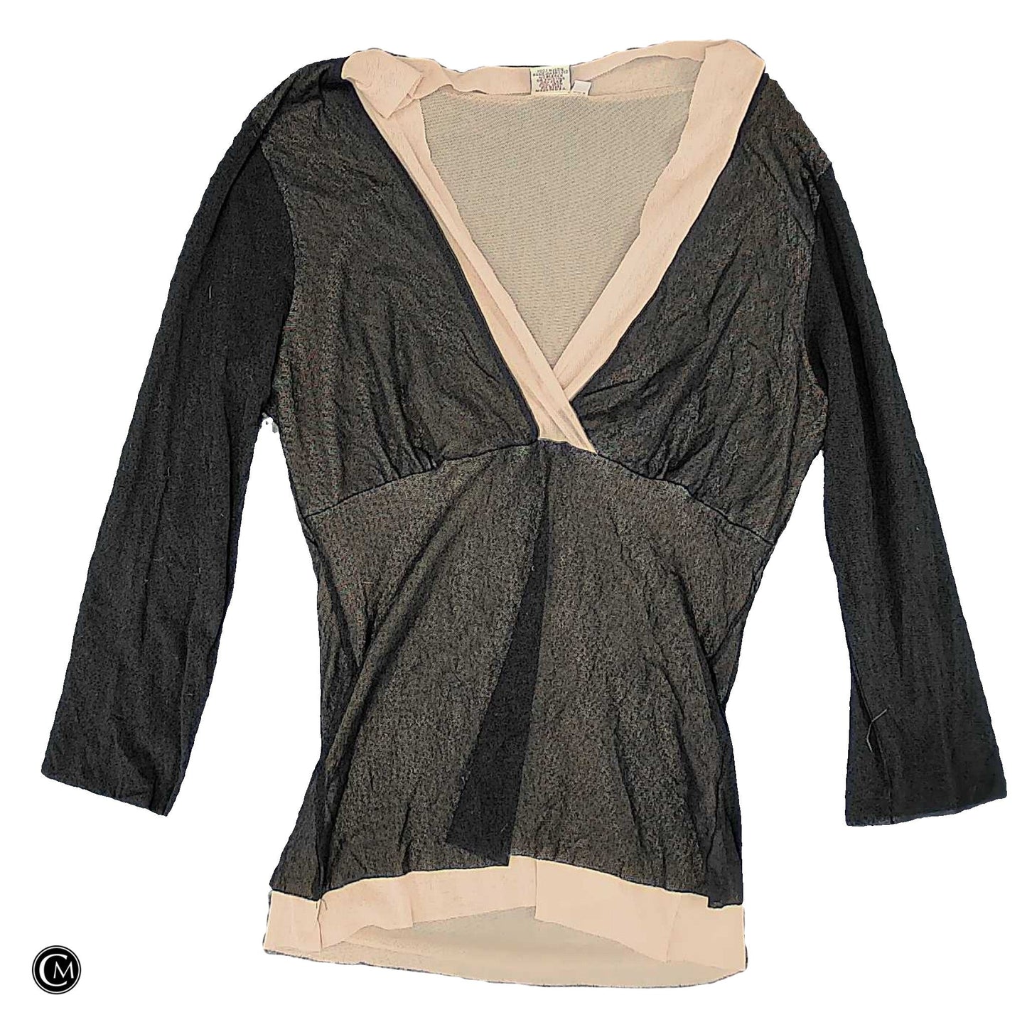 Top Ls By Sweet Pea In Black & Tan, Size: L