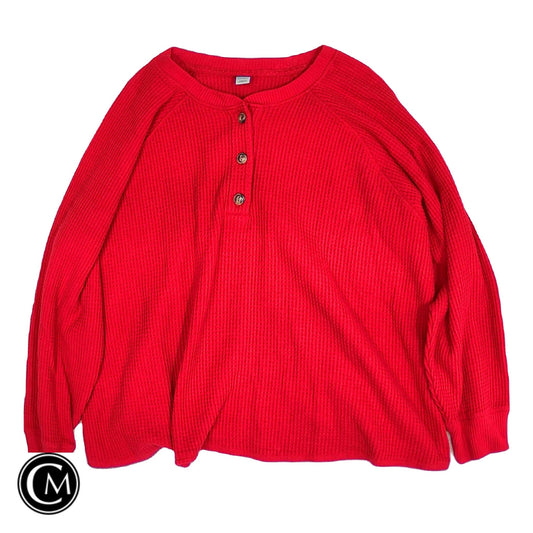 Top Ls By Old Navy In Red, Size: Xxl image 1