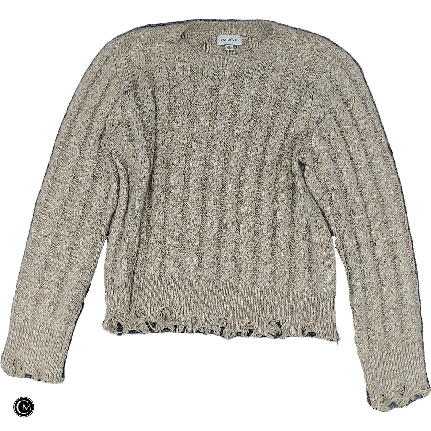 Sweater By Evereve In Tan, Size: M