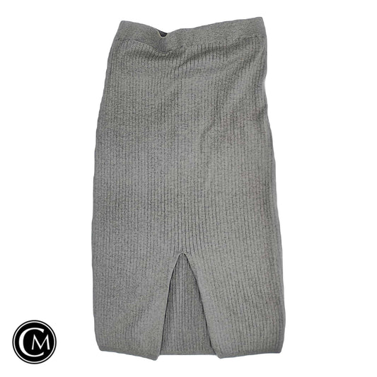 Skirt Midi By Gianni Bini In Grey, Size: Xl