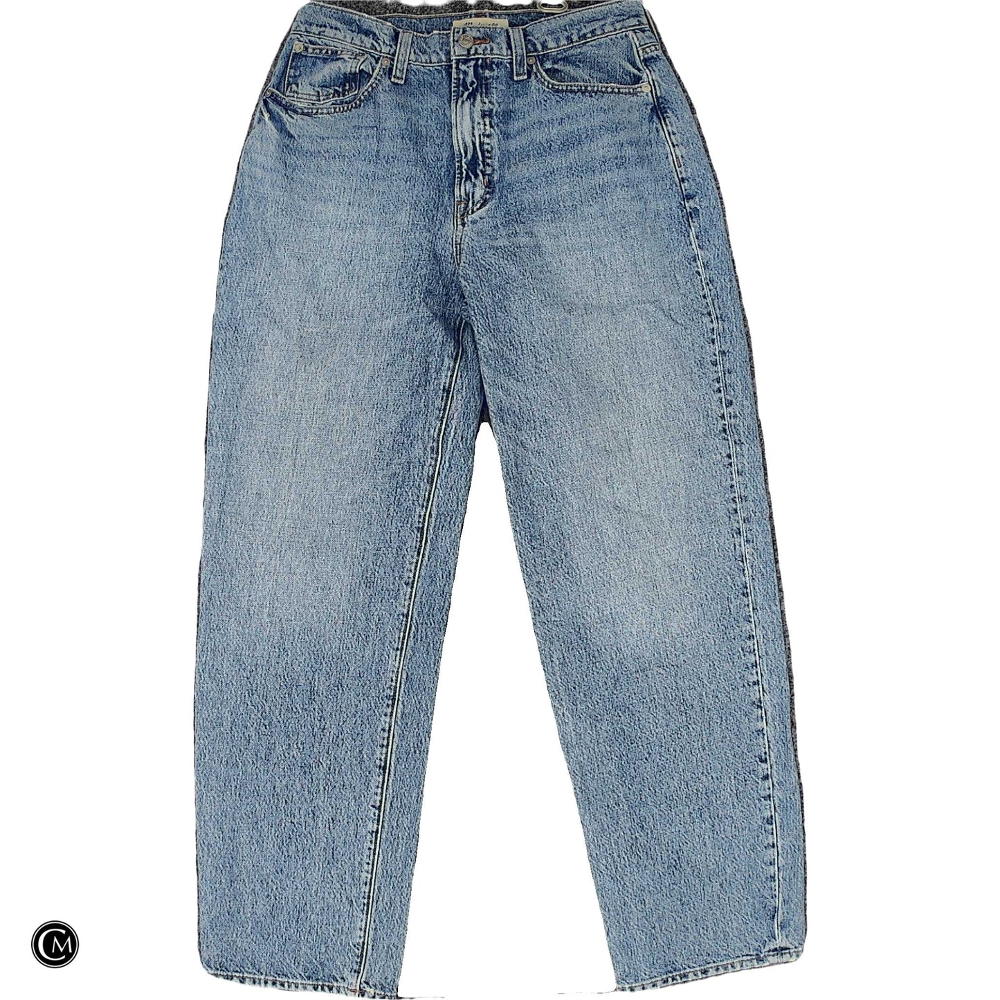 Jeans Straight By Madewell In Blue Denim, Size: 6