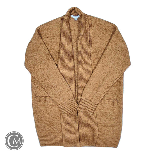 Sweater Cardigan By Time And Tru In Brown, Size: M