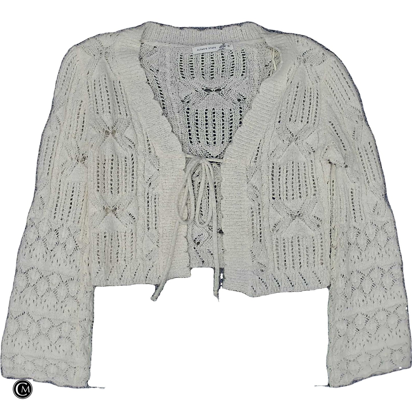 Sweater Cardigan By Altard State In Cream, Size: S image 1