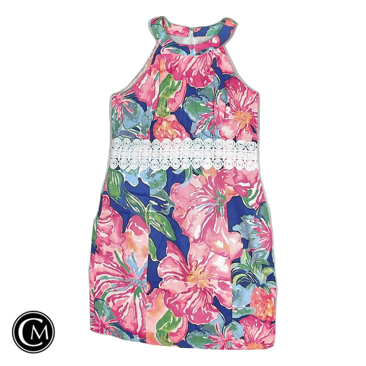 Dress Designer By Lilly Pulitzer In Blue & Pink, Size: 2