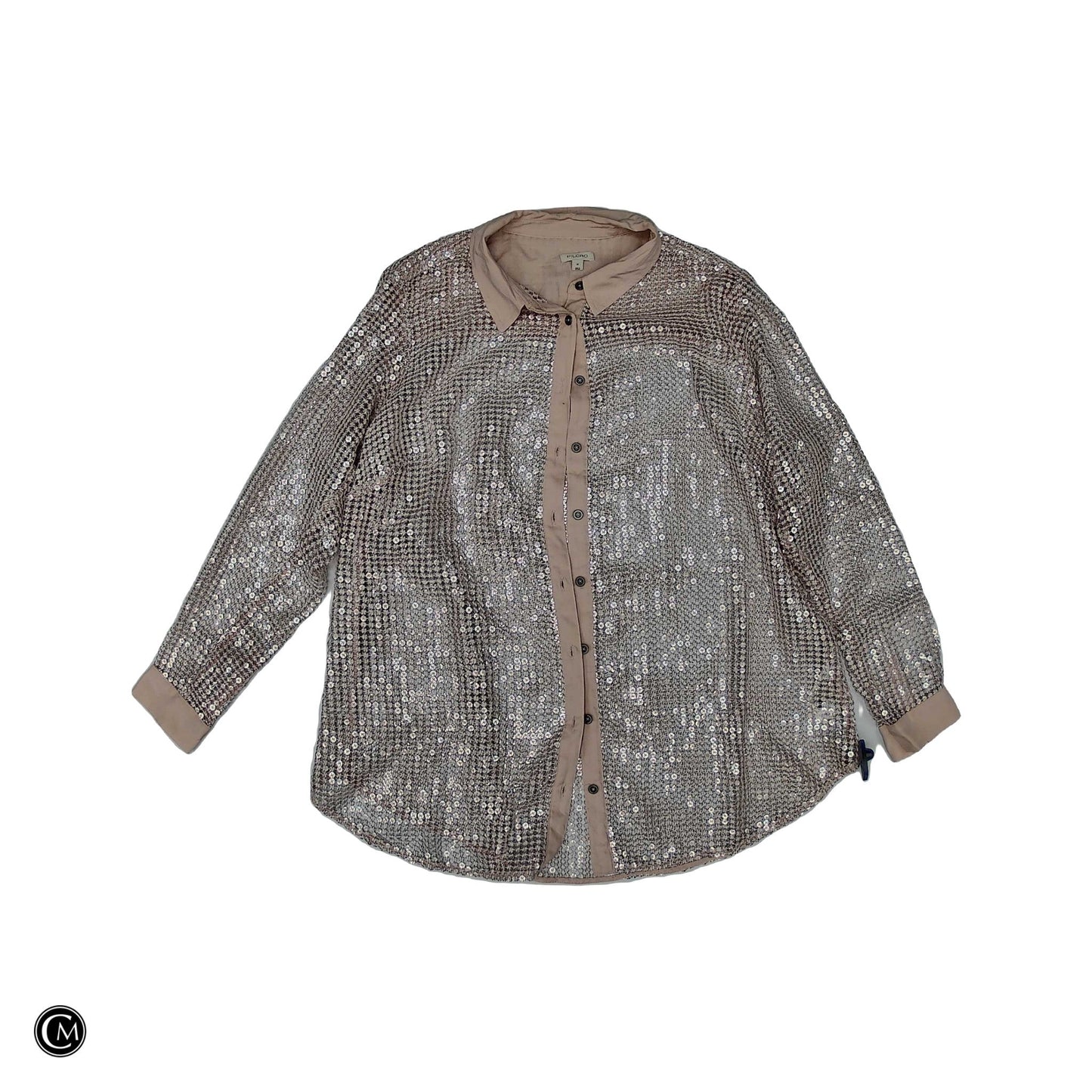 Top Ls By Pilcro In Pink, Size: 1x
