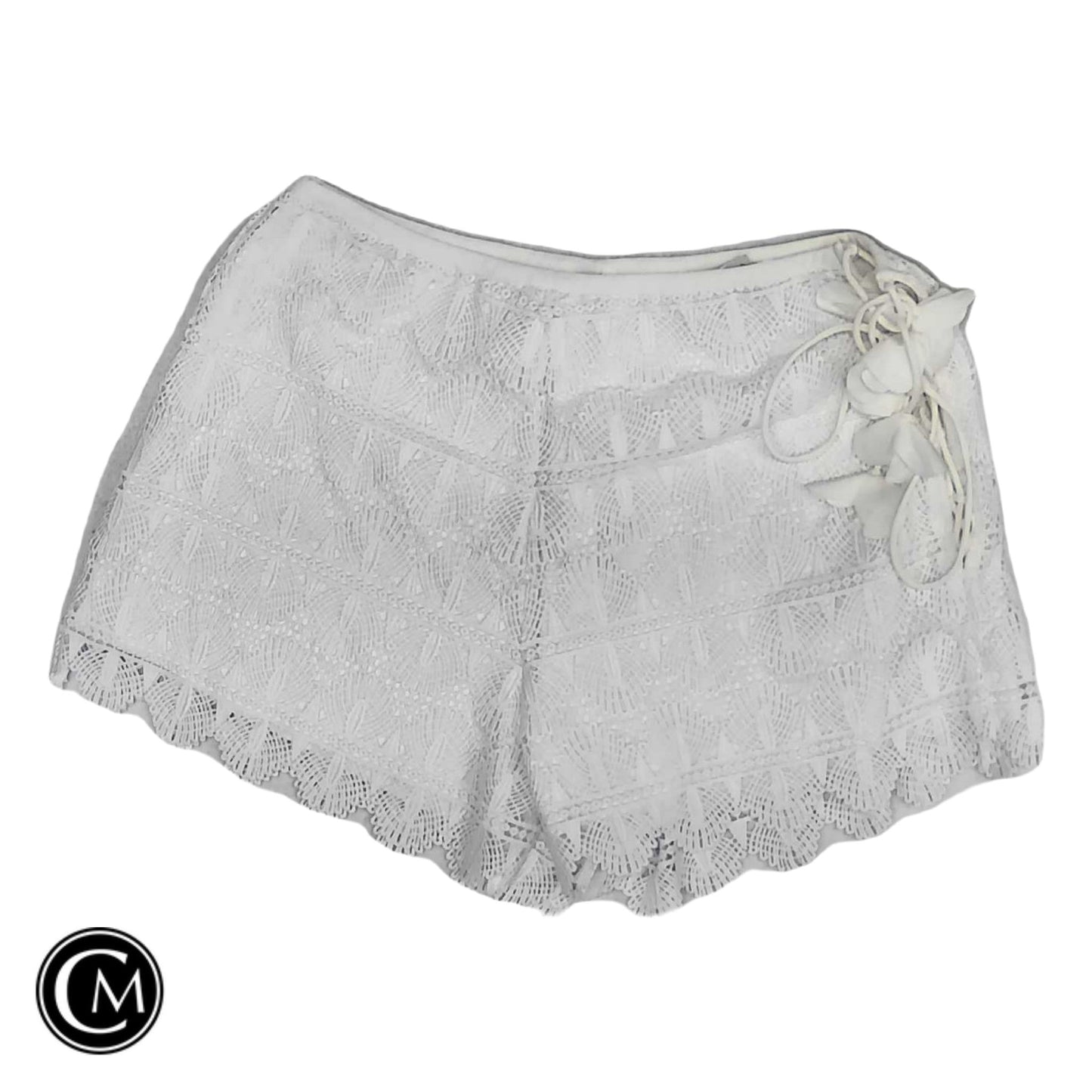 Shorts By Trina Turk In White, Size: L