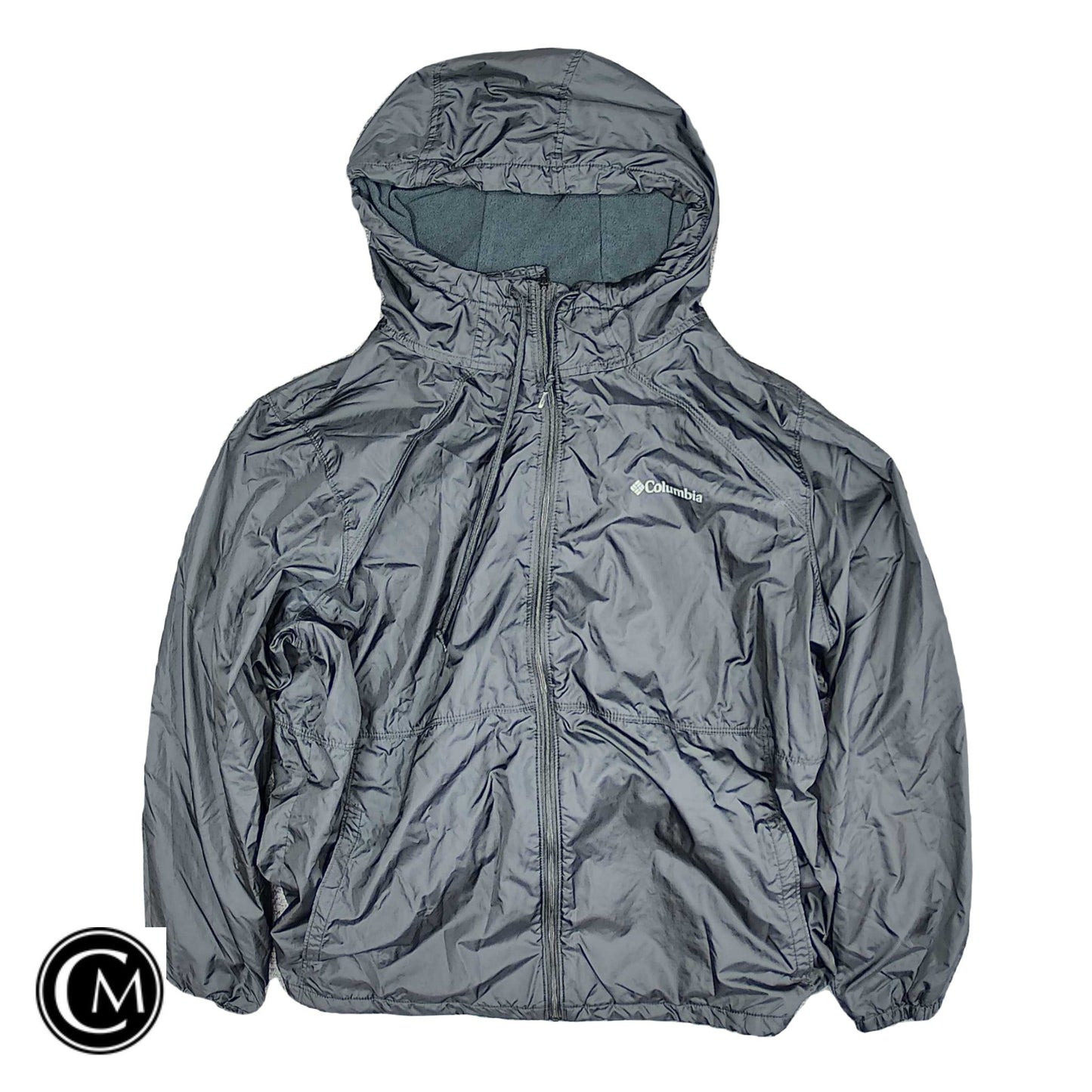 Jacket Windbreaker By Columbia In Black, Size: 1x