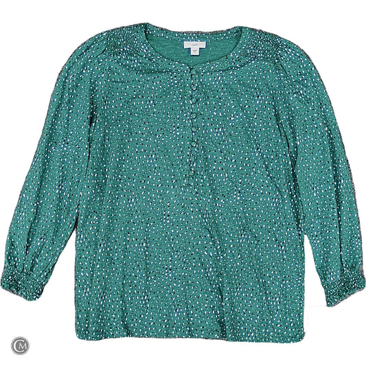 Top Ls By J. Jill In Green, Size: S image 1