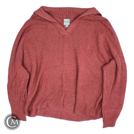 Sweater By Nic + Zoe In Red, Size: Xl