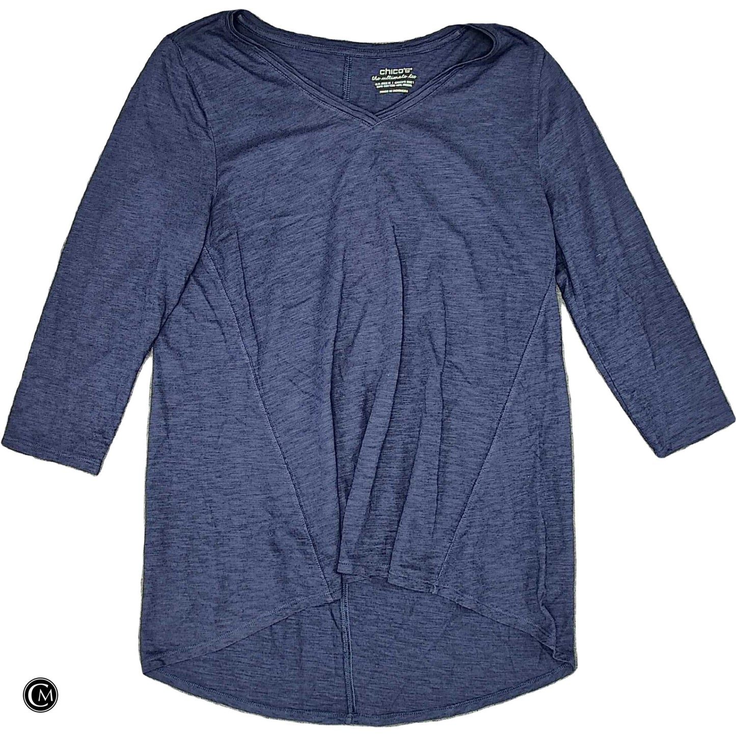 Top Ls Basic By Chicos In Navy, Size: M image 1