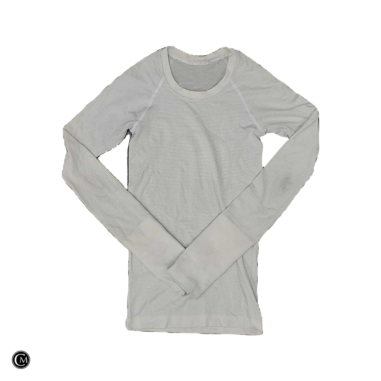 Athletic Top Ls Crewneck By Lululemon In White, Size: Xs