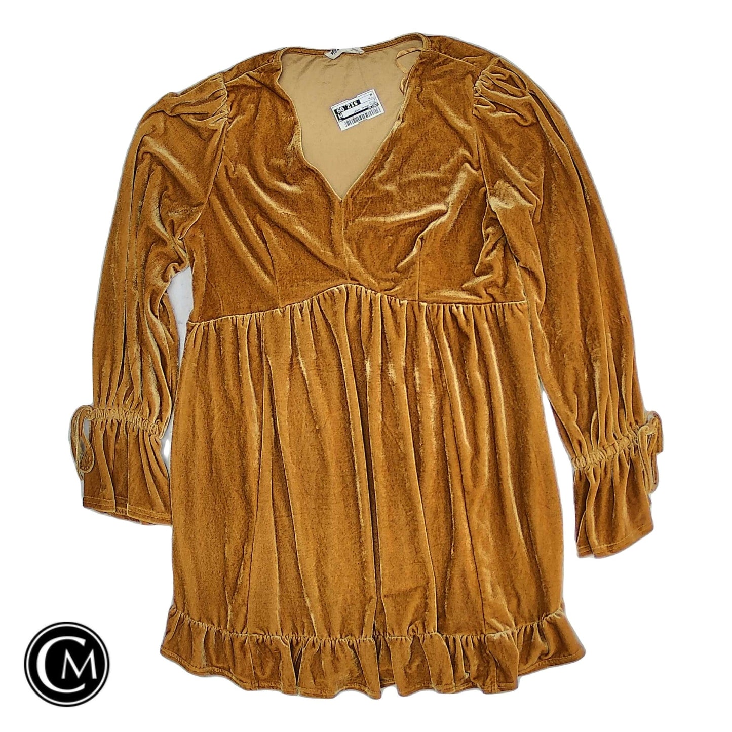Dress Casual Short By New In In Yellow, Size: M