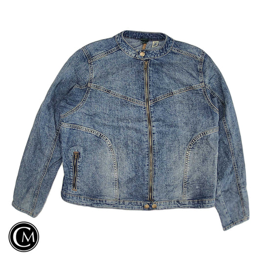 Jacket Denim By Wild Fable In Blue Denim, Size: Xl image 1