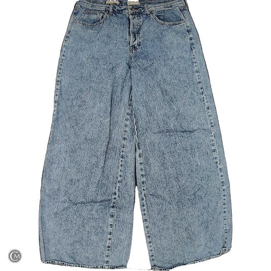 Jeans Wide Leg By Universal Thread In Blue Denim, Size: 12 image 1