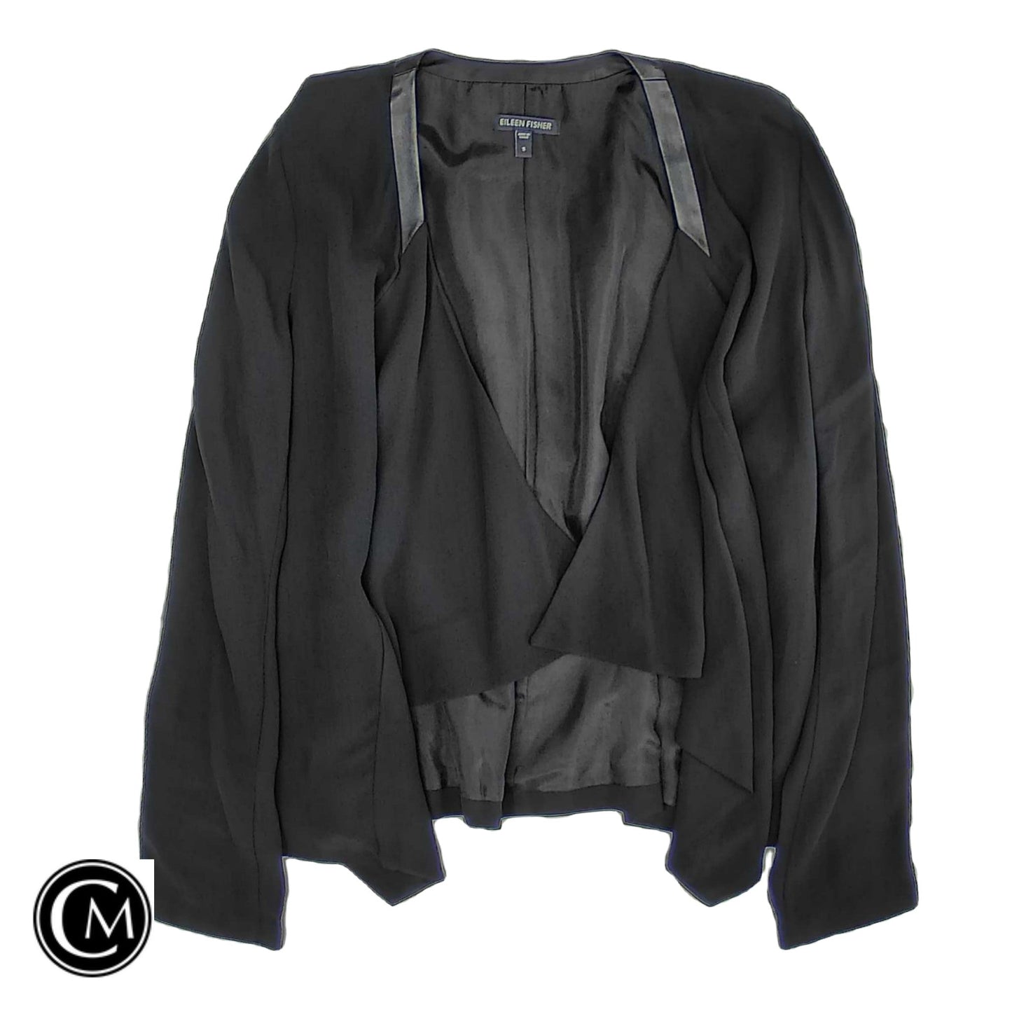 Cardigan By Eileen Fisher In Black, Size: S