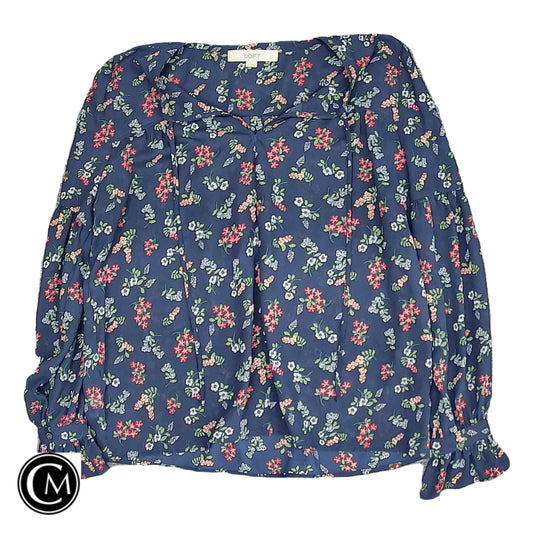 Top Ls By Loft In Navy, Size: Xs