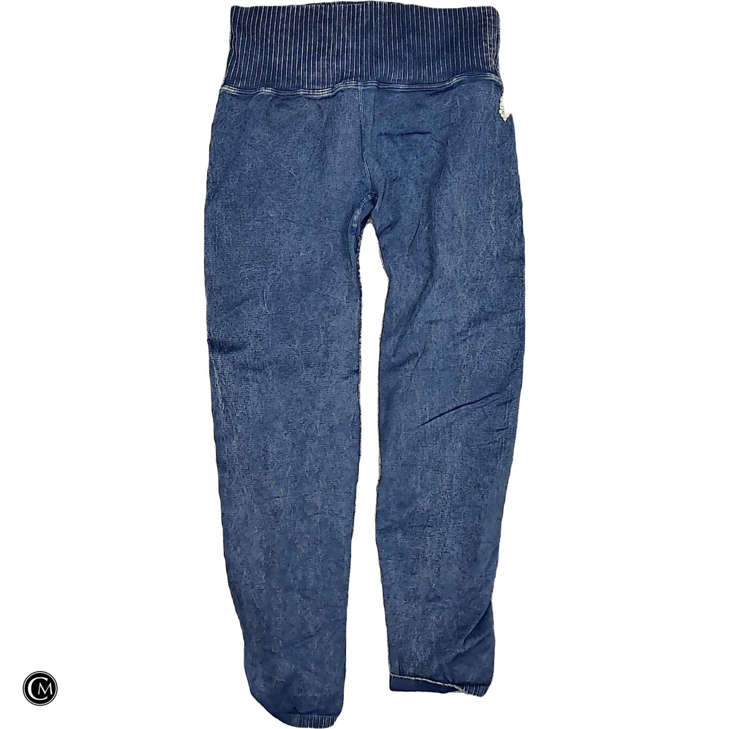 Athletic Leggings By Free People In Blue, Size: M