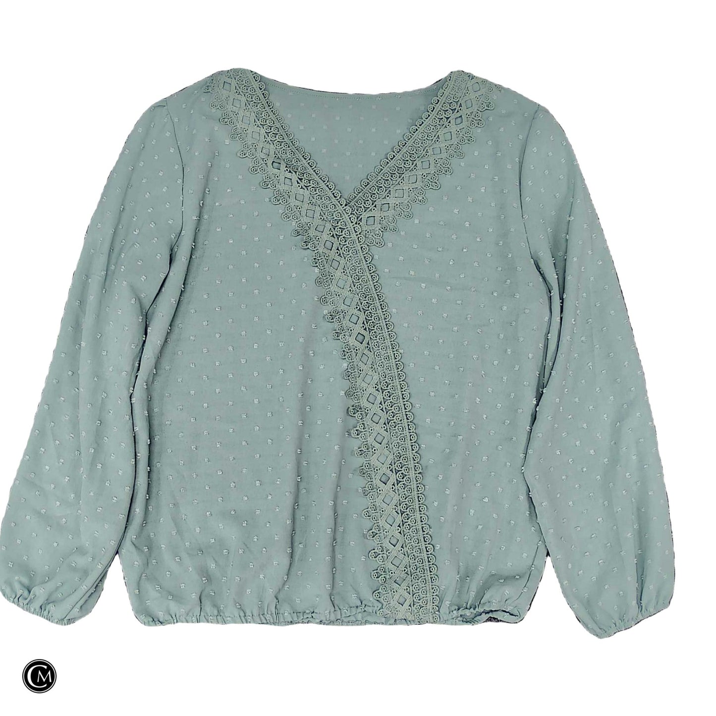 Top Ls By Clothes Mentor In Green, Size: 2x