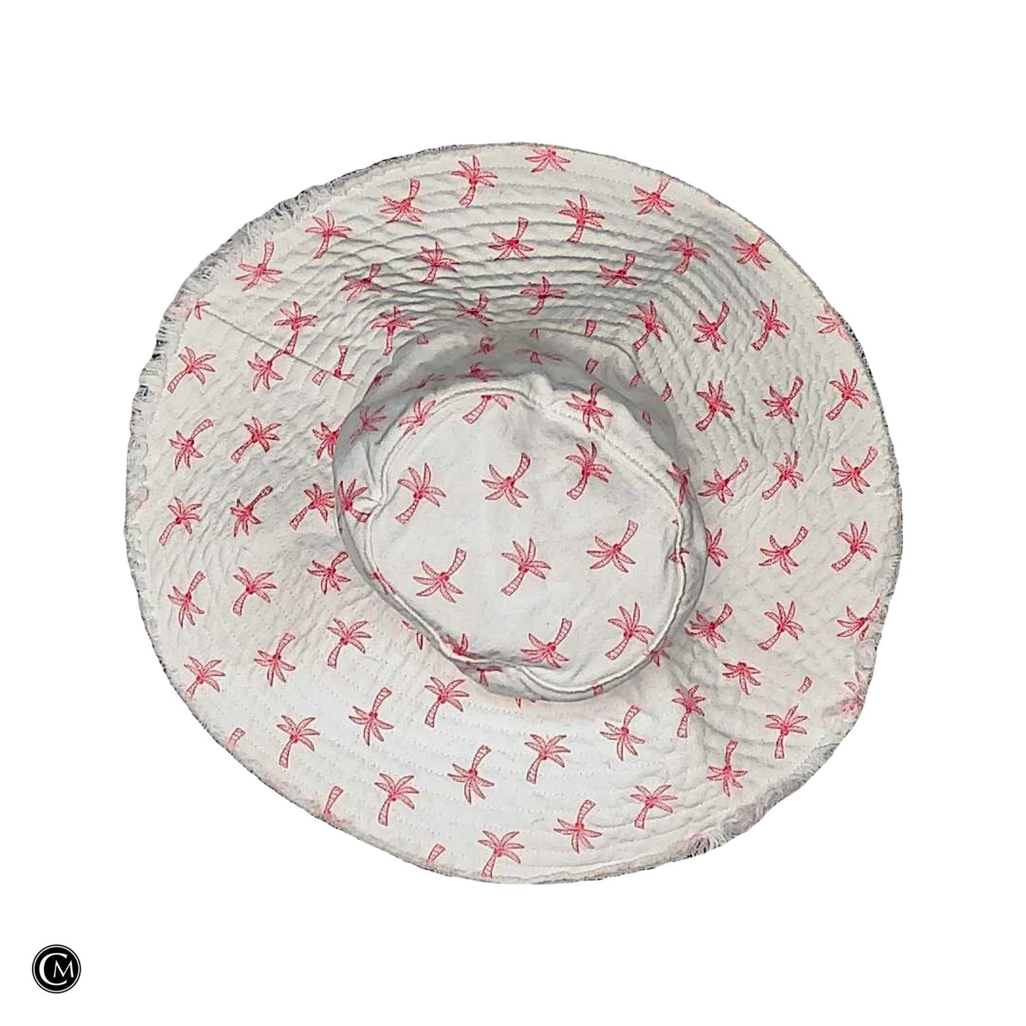 Hat Bucket By Clothes Mentor In Tropical Print