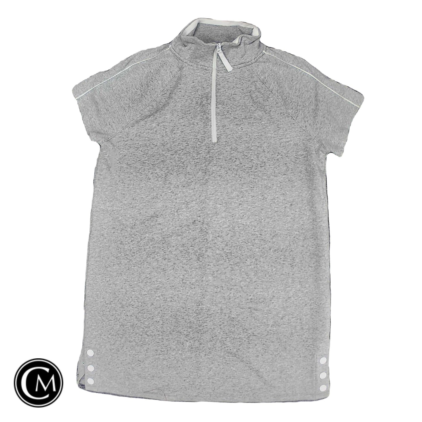Dress Casual Short By Talbots In Grey, Size: L