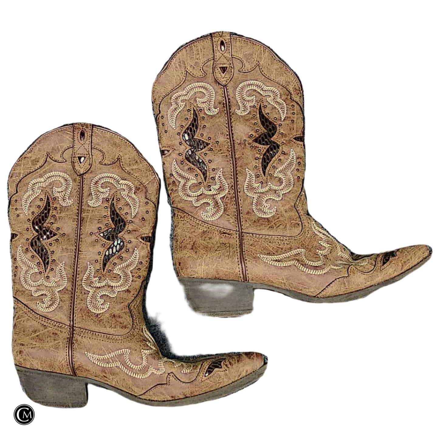 Boots Western By Dingo In Brown, Size: 10