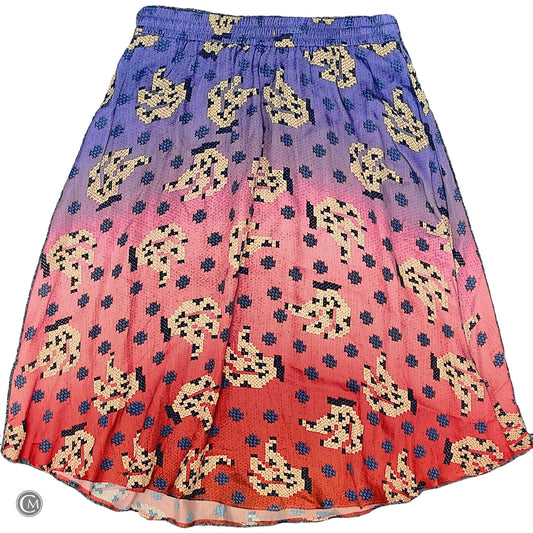 Skirt Designer By Farm Rio In Pink & Purple, Size: S image 1