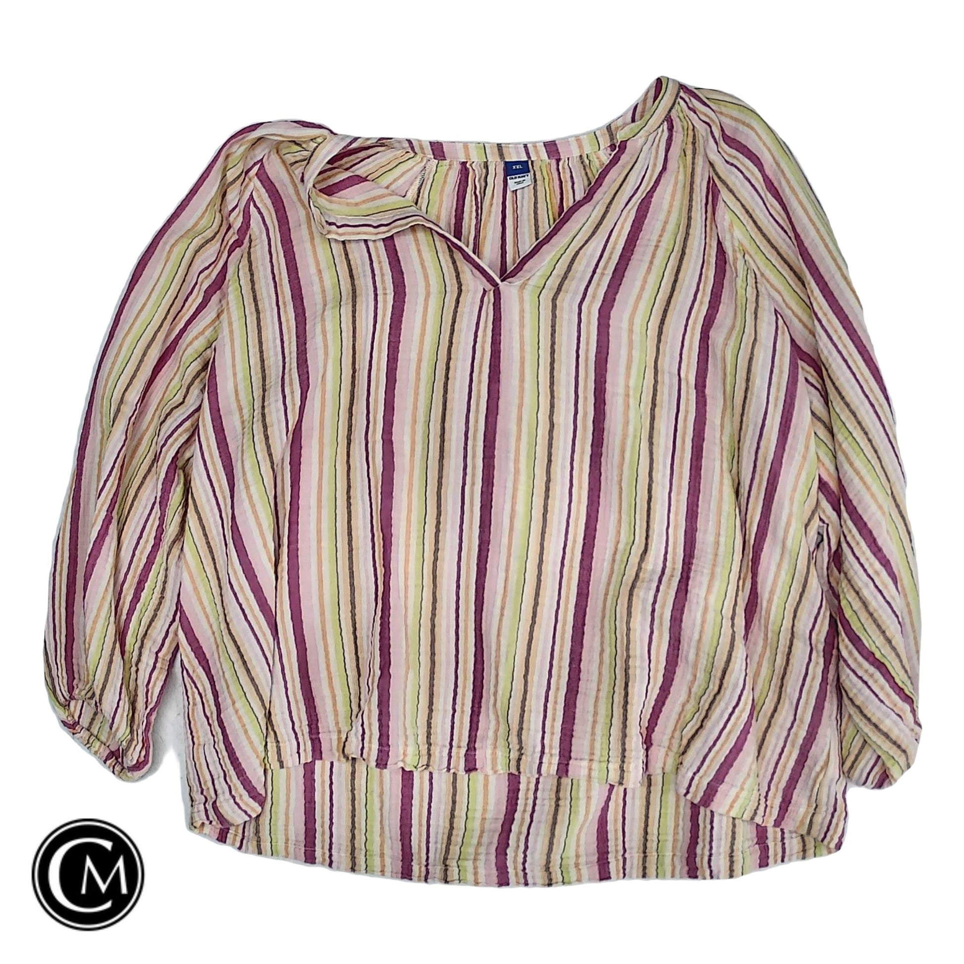 Top Ls By Old Navy In Striped Pattern, Size: Xxl image 1