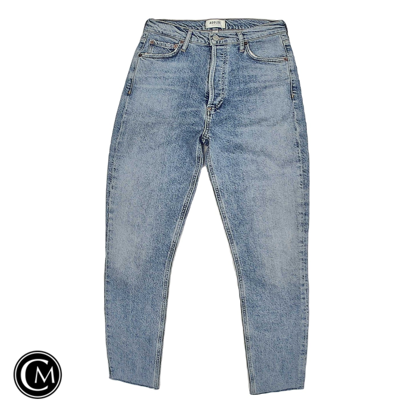 Jeans Designer By Agolde In Blue Denim, Size: 4