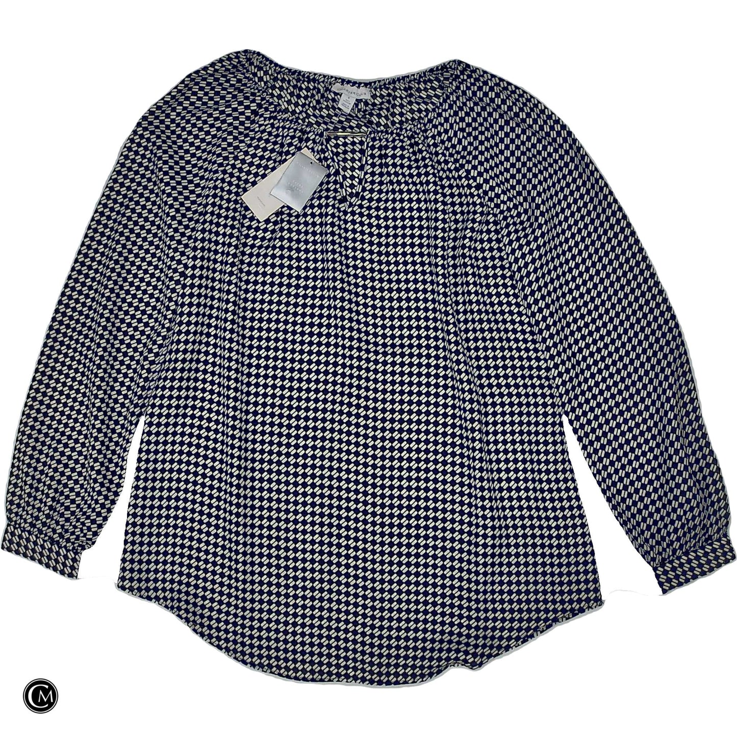 Top Ls By Charter Club In Black & White, Size: S