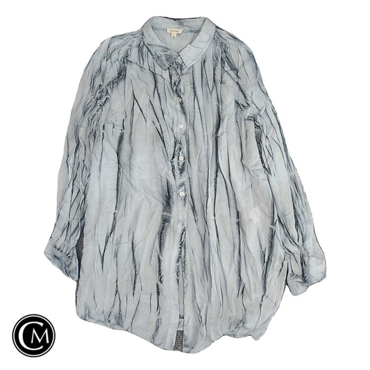 Tunic Ls By Pilcro In Blue, Size: Xl