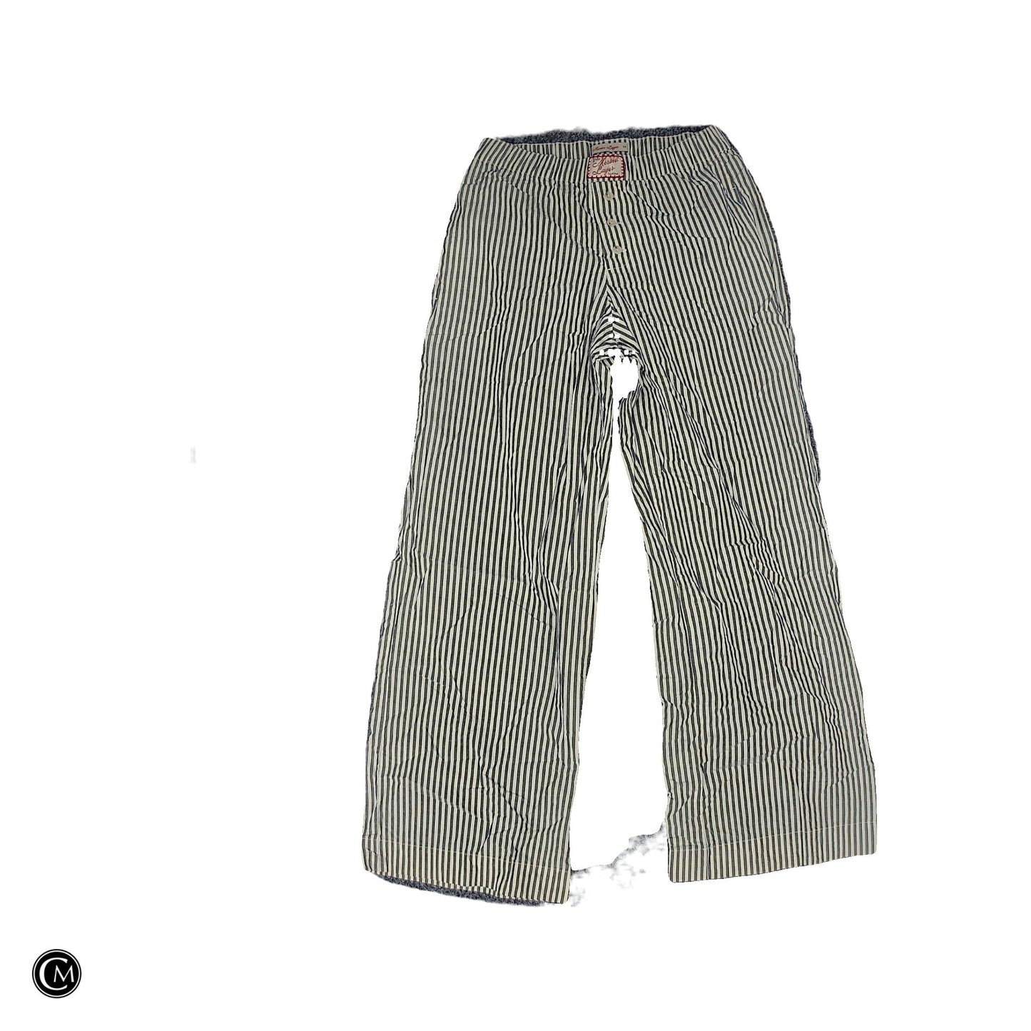 Pants Wide Leg By Marine Layer In Striped Pattern, Size: 0