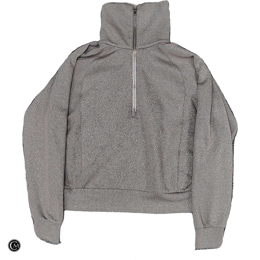 Sweatshirt Collar By Spanx In Taupe, Size: M
